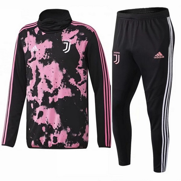 Chandal Del Juventus 2019-2020 Negro Rosa Blanco